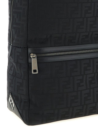 Black Polyamide Backpack