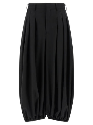 Black Wool Pants