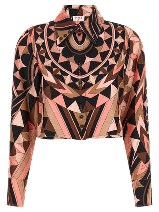Multicolor Silk Blouse
