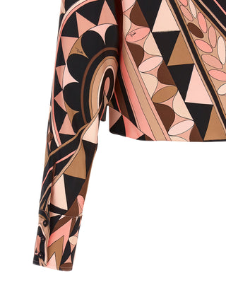 Multicolor Silk Blouse