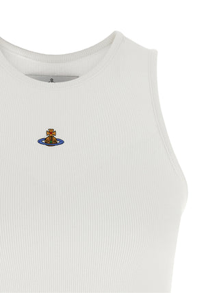 Camiseta sin mangas de algodón blanco