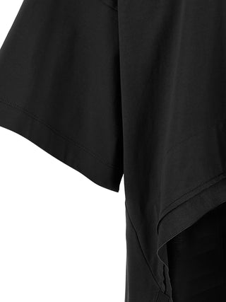 Black Cotton Casual Dress