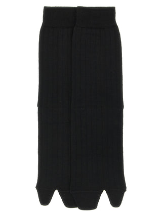 Black Wool Socks