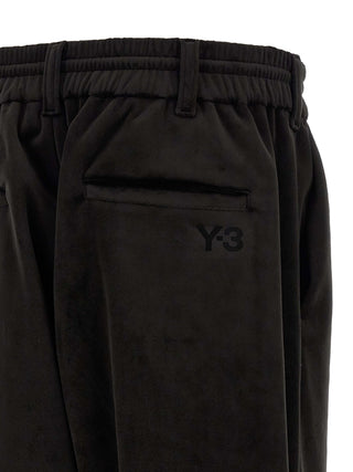 Black Recycled Polyester Joggers (Workout Pants)