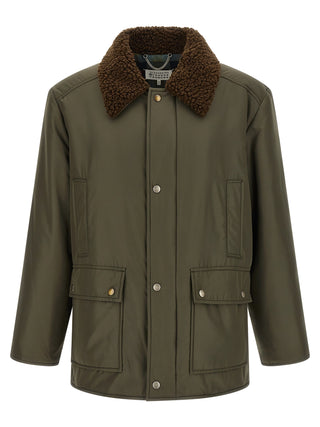 Bicolor Polyester Parka
