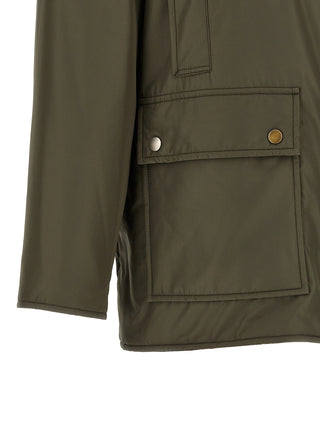 Bicolor Polyester Parka