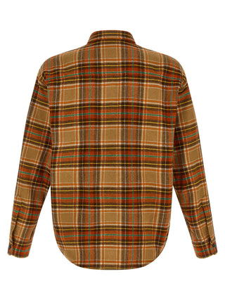 Blusa naranja de marabú
