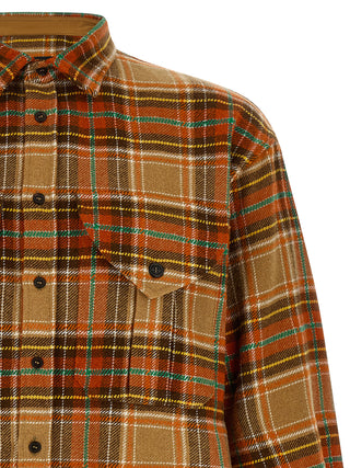 Blusa naranja de marabú