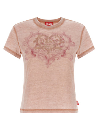 Camiseta multicolor de poliéster