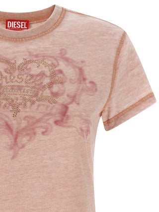 Camiseta multicolor de poliéster