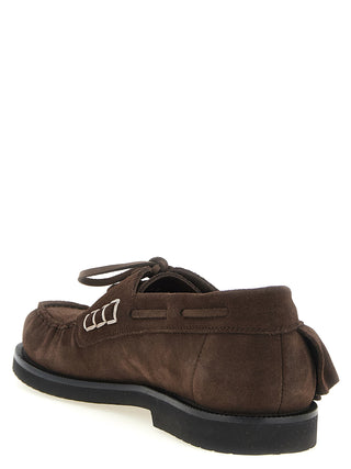 Brown Suede Leather Moccassin