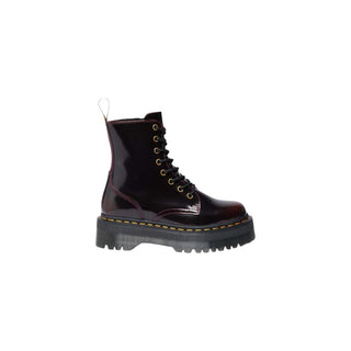 Bordeaux Leather Ankle Boots