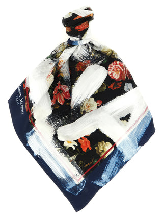 Multicolor Silk Foulard