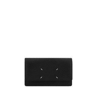 Cartera Bos Taurus de piel de becerro negra