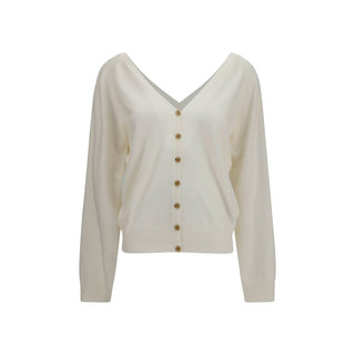 Beige Cashmere Cardigan