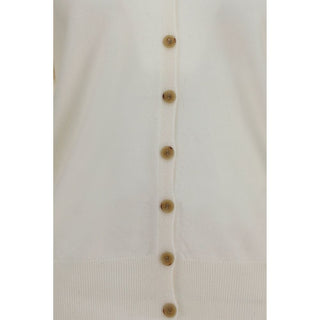Beige Cashmere Cardigan