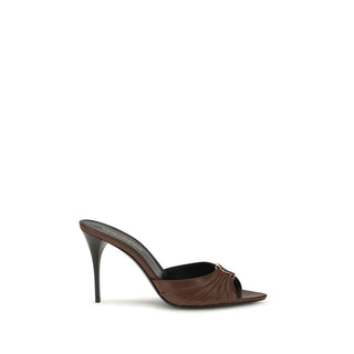 Brown Calf Leather Bos Taurus High Heel Pumps