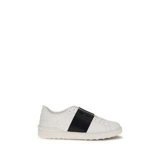Blue Calf Leather Bos Taurus Low Top Sneakers