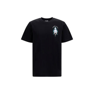 Camiseta de algodón negro