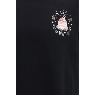 Black Cotton Sportswear