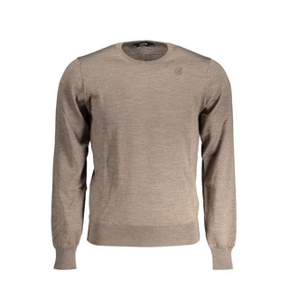 Brown Wool Men's Sweater