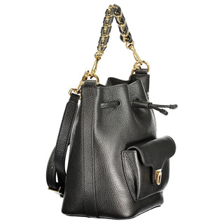 Black Leather Womens Bag