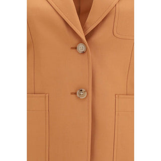 Orange Wool Oves Aries Blazer