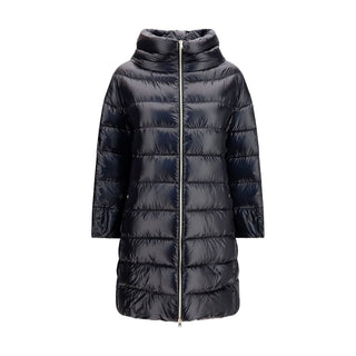 Black Polyester Coat