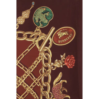 Bordeaux Silk Scarf