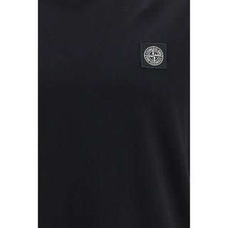 Black Cotton T-Shirt