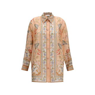 Multicolor Silk Pattern Shirt