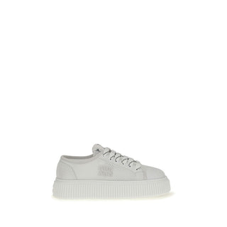 Zapatillas blancas de plataforma de poliamida