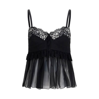 Black Silk Blouse