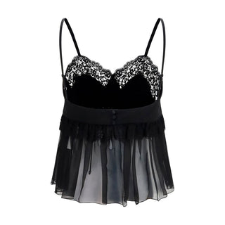 Black Silk Blouse