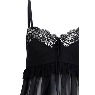 Black Silk Blouse