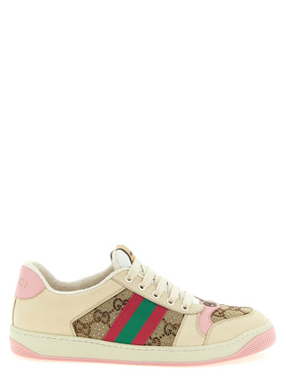 Zapatillas bajas multicolor de piel de becerro