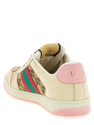 Zapatillas bajas multicolor de piel de becerro