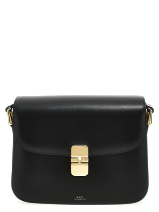 Black Cowhide Crossbody Bag