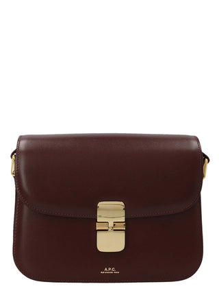 Bordeaux Cowhide Crossbody Bag