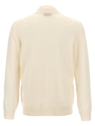 White Cashmere Cardigan