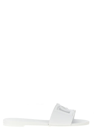 White Plastic Slides