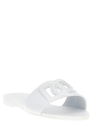 White Plastic Slides