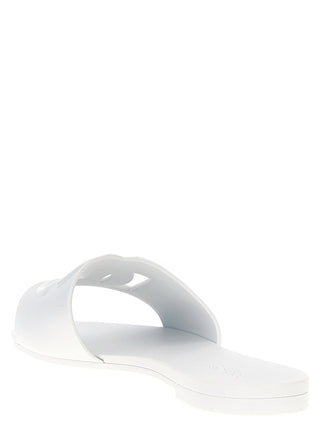 White Plastic Slides