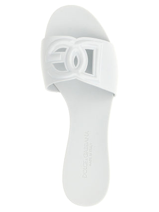 White Plastic Slides