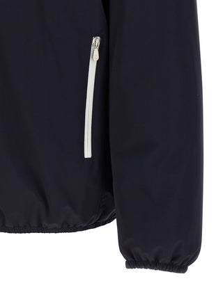 Blue Polyamide Shell Jacket