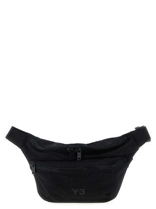Black Polyamide Crossbody Bag
