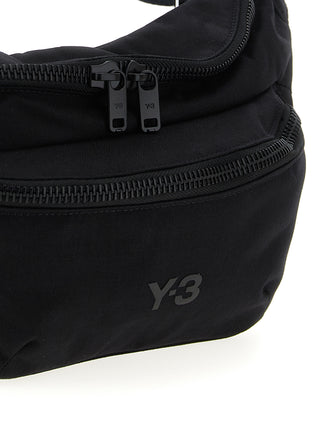Black Polyamide Crossbody Bag