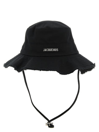 Black Cotton Bucket Hat
