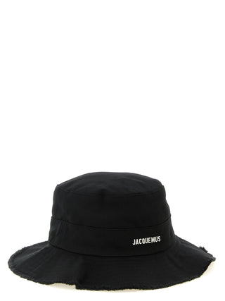 Black Cotton Bucket Hat