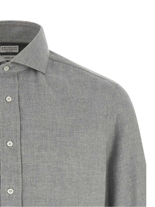 Gray Cotton Blouse